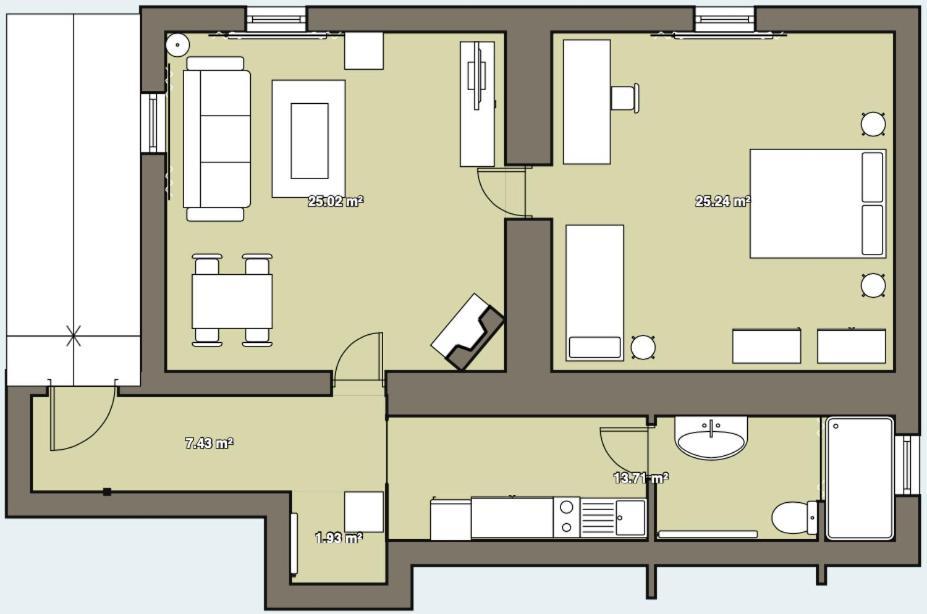 Apartman Jedlicka Telgárt Exterior foto